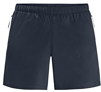 Jack Wolfskin Short Fonctionnel WanderthIRST pour Femme Bleu 44