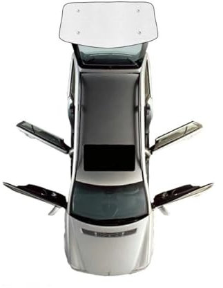 Auto Sonnenschutznetz Für Fit Für Jazz 2008 2009 2010 2011 2012 2013 GE6 ~ GE9 Volle Abdeckung Sonnenschirme Auto Sonnenschutz Windschutzscheiben Seite Fenster Visier Auto UV Schutz(Rear Windshield)