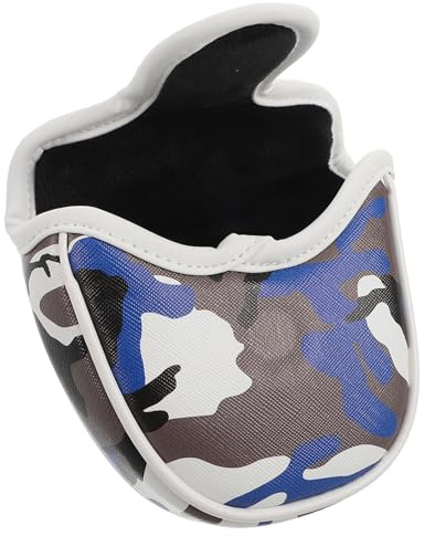 Parliky Housse de Putter Maillet Golf Protection Couvre-Chef Bleu pour Clubs Mallet