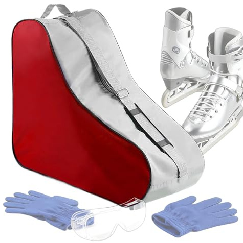 Générique Sac pour Patins À roulettes - Porteur À Bretelle Réglable | avec Fermeture Éclair pour Patins De Hockey en Tissu Oxford - pour Hommes, Femmes, Ainsi Que Chaussures De Cheerleading