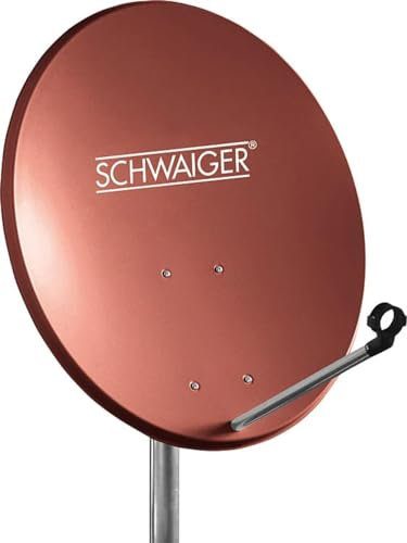 Schwaiger SPI550 antenna per satellite Rosso