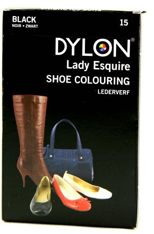 Dylon Lady Esquire Schuh Färbemittel Schwarz