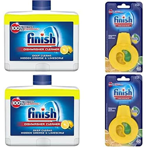 Finish Dishwasher Freshener and Cleaner Multipack