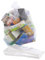 Bag it Plastics Clear Recycling Bags (Pack of 100) - 64 Gauge Bin Liners, Clear Bin Bags for 40L-90L Bins, Ideal for Recycling and Waste - Large Refuse Sacks 18” x 29” x 39”