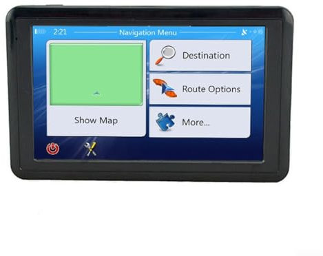 Navegador GPS para Coche y camión, Pantalla táctil, CPU para MSTAR 2531, Compatible con FM y GPS (América del Sur)