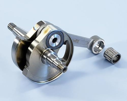 Albero motore anticipato, cono 20, biella 97, corsa 51, Vespa PK 125 cuscinetto lato volano 20mm