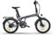 ADO E-Bike Air20Pro, E Fahrrad Faltbar,BAFANG Bürstenloser Motor,klapprad,Riemenantrieb,Dual-Modus-Umschaltung,Citybike,20 Zoll, 2 Gang, ADO Smart APP,3,5-Zoll-IPS-Display,ebike Damen/Herren (Grau)
