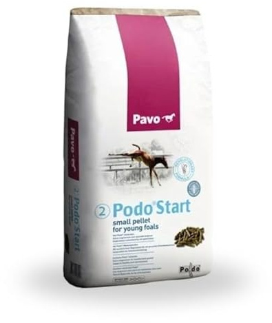 Comida para Caballos | Pellets Pequeños para Potros | Pavo Podo Start 20kg