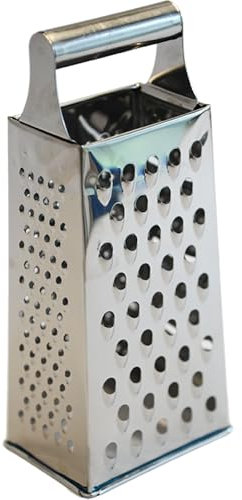 Armo® Stainless Steel Double Sided Cheese Vegetable Grater 4 Sided Box Grater