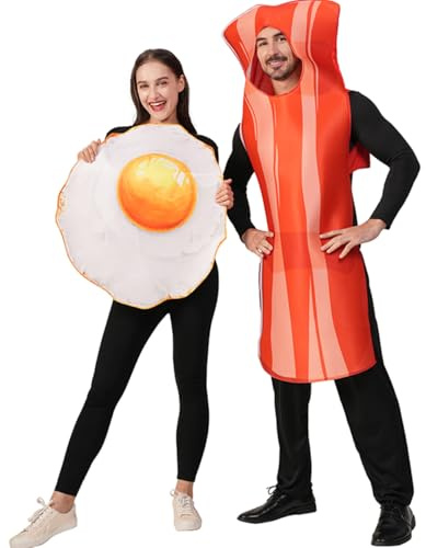 SEA HARE Adult Fun Couples' Creative Role Playing Set with Fried Eggs and Bacon