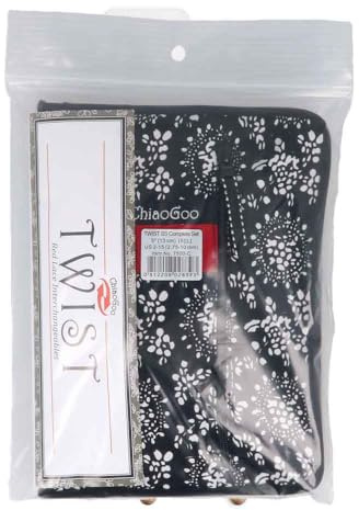 ChiaoGoo TWIST Lace Set Aiguilles Circulaires 13 cm 2,75-5,00 mm