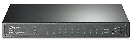 TP-Link TL-SG2210P V3| Jetstream 8 Port Gigabit Smart Managed PoE Switch | 8 PoE+ Ports @61W, 2 SFP Slots | Support Omada SDN | PoE Recovery | IPv6 | Static Routing | 5 Year Manufacturer Warranty