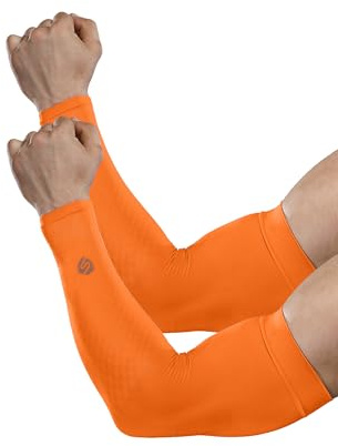 SHINYMOD Manchette Bras pour Homme et Femme Manchon Bras Anti UV Protection UPF 50 Couverture de Tatouage Manchons de Sport de Compressio (1/3 Paires)