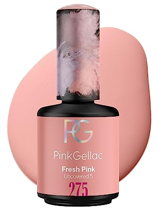 Pink Gellac Gellack – gelnagellack 275 Fresh Pink 15 ml | Gelnagellack, gelnagelprodukter, 14 dagars salongskvalitet naglar, tillverkad i Nederländerna