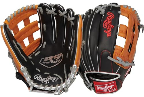 Rawlings | R9 CONTOUR Baseball Glove | 12 | Pro H-Web | Right Hand Throw