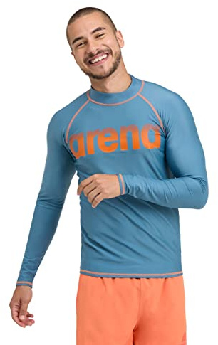 ARENA T-Shirt à Manches Longues Anti-UV Rash Graphic pour Hommes
