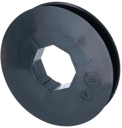 cyclingcolors Belt Pulley Octagonal Steel Shaft Roller Shutter Belt 12-15 mm Shaft Roller Shutter Cord Disc SW40 40 mm, Diameter 114 mm