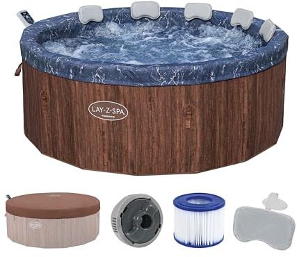 Bestway 6001W Piscina idromassaggio Toronto Lay-Z-Spa AirJet con Controllo App