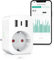 CSL - WLAN Steckdose mit USB - Smart Life - Strommessung - USB Ladegerät - WiFi Fernsteuerung per Smart life App – Sprachsteuerung Alexa Google Home - Energiekostenmessgerät Stromverbrauch