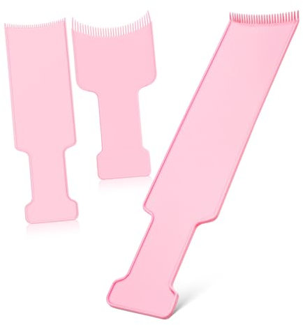 HAMPPLIES 3pezzi Pettini Per Balayage e Colorazione Strumenti Professionali Per Mèches e Degradè Pratico Kit Per Parrucchieri e Appassionati Di Bellezza