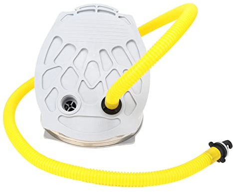 Aumotop Pompa Gonfiabile per Barca a Piedi Plastica Resistente per Gonfiaggio Rapido Portatile la Pesca in Gommone, Kayak, Gommone