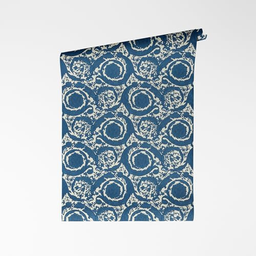 A.S. Création VERSACE VI Barocco 791354 - Carta da parati in tessuto non tessuto, decorazione opulente, contrasto drammatico della luce, superficie in vinile, carta da parati barocca, neo-classica