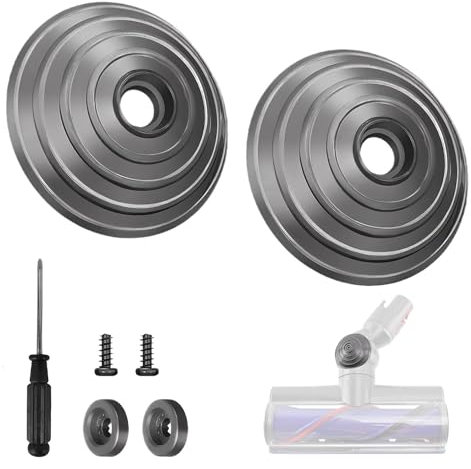 V-Ball Radzubehör für Dyson Akku-Staubsauger Kompatibel mit V6, V7, V8, V10, V12, DC58, DC59. Ersatzteile für 35W und 50W Direktantrieb Reiniger Kopf Räder (Teilenummern 968266-02 & 949852-05) (1)
