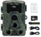 Outdoor Hunting Camera, 58MP 2.7K HD Wildlife Camera with 32G Memory Card, 920nm IR LED Wildlife Camera with Night Vision, IP66 Waterproof Hunting Camera with Night Vision, Animal Cameras for Wildlife