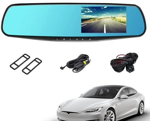 Registratore di guida | Registratore di guida per auto con doppia lente, schermo da 4,5 pollici, grandangolo, visione notturna, modalità parcheggio per gite in famiglia, viaggi, avventura