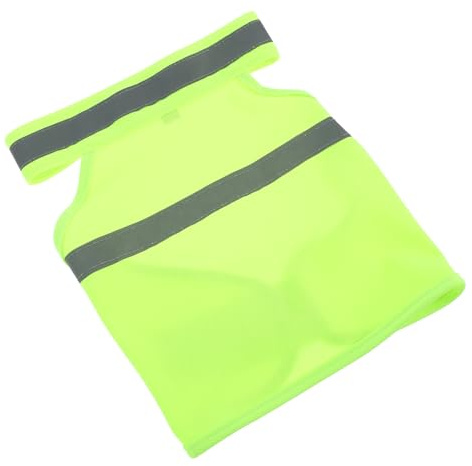 UPKOCH Chaleco Reflectante para Perros Pequeños Chaleco de Seguridad Fluorescente Amarillo Transpirable para Paseo Correr Senderismo Ligero y Visibilidad Diurna y Nocturna