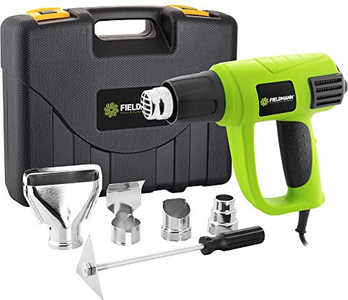 Fieldmann Heißluftpistole mit Adapter, 230 V, 2000 W