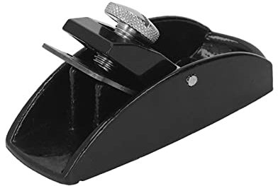 Cepilladora de Madera Mini Plano de Mano Pequeño Plano de Recorte Ligero Cepilladora de Mano Incisiva Ajustable para Recorte de Carpintería Cepillado de Madera (S)