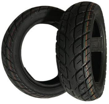 Reifen Allwetter Roller Reifen Set 120/70-12 & 130/70-12 (M+S) 62P + 51J Vorne + Hinten kompatibel mit Peugeot und viele Modelle Motorroller