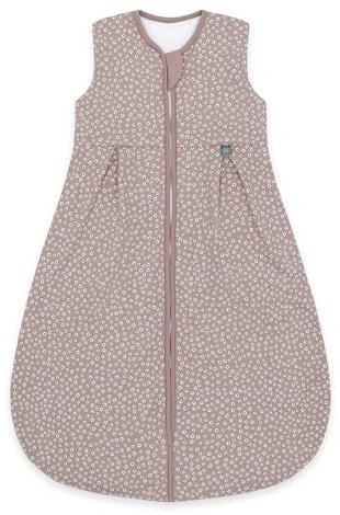 emma & noah Baby Schlafsack 1.0 TOG, Ganzjahres Schlafsack für den Frühling, Sommer und Herbst, 100% Bio-Baumwolle, Oeko-TEX Zertifiziert, Strampelsack für Neugeborene (Blume Berry, 70 cm)