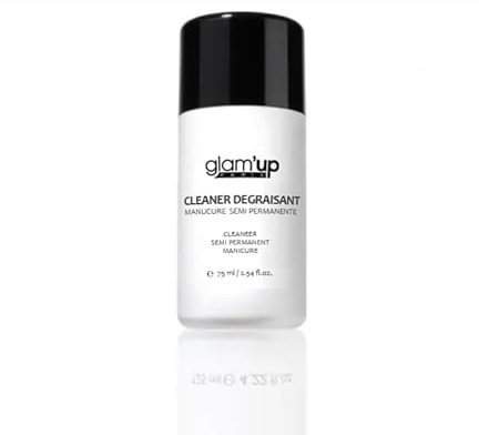 Glam’Up Paris - Dégraissant pour Semi-Permanent - Nail Cleaner - Nettoie, Purifie et Élimine Résidus - pour Manucure UV LED 75ml