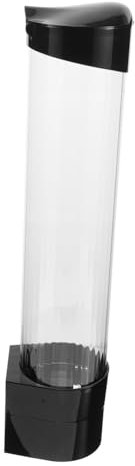 TOPBATHY Distributore di Bicchieri D'acqua Distributore Automatico di Bicchieri di Carta Portabicchieri da Caffè a Parete Accessorio per Refrigeratore D'acqua Portabicchieri Distributore