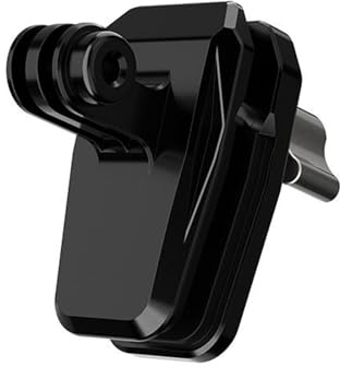Dasbsug Moto Parabrezza Mount Morsetto Clip di Alluminio Imbottitura In Silicone Per Azione 4/Azione 5/Tasca 3 Accessori Fotocamera Parabrezza Moto Supporto Della Macchina Fotografica