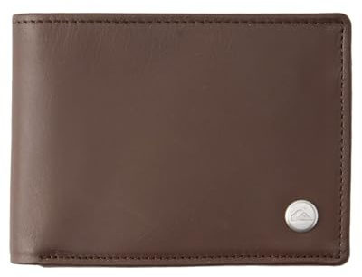 Quiksilver Mens Mac Wallets, chocolat, m