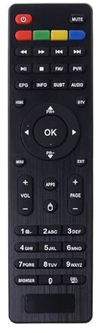 Keneddng Mecool Remote Control Contorller Replacement for K1 KI Plus KII Pro DVB-T2 DVB-S2 DVB TV Box Satellite Receiver