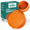 Millto™ Tappi per manicotti HT KG tubo Ø DN 160 mm arancione | tappo di scarico in plastica PVC PP raccordo coperchio