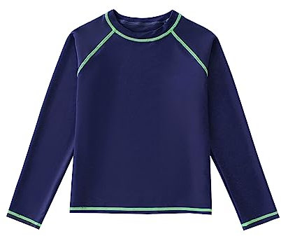 UV Shirt Kinder 6-12 Jahre - Langarm Badeshirt uv Jungen Schwimmshirt Kinder UV-Schutz UPF 50+
