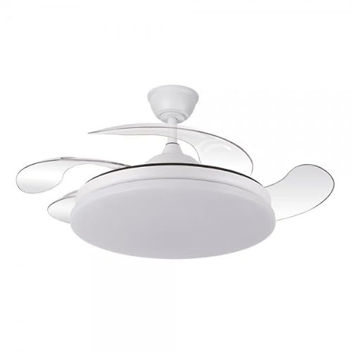 Bilake Ventilador de Techo tridente | Lampara Ventilador de Techo con luz 59W 6980Lm | Mejor Ventilador de Techo 2025 Calidad Precio