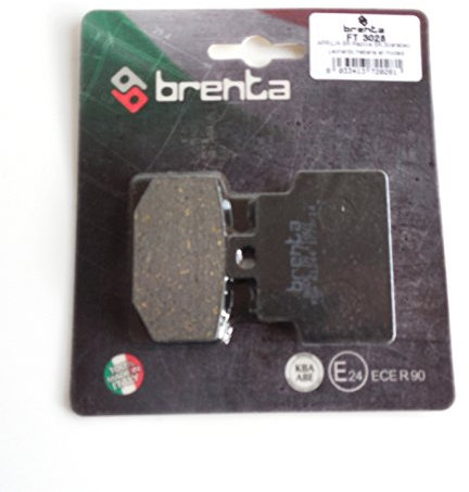 Brenta Bremsbeläge Organische Motorrad für Aprilia Scarabeo 100, Leonardo 125 und 150, SR 125