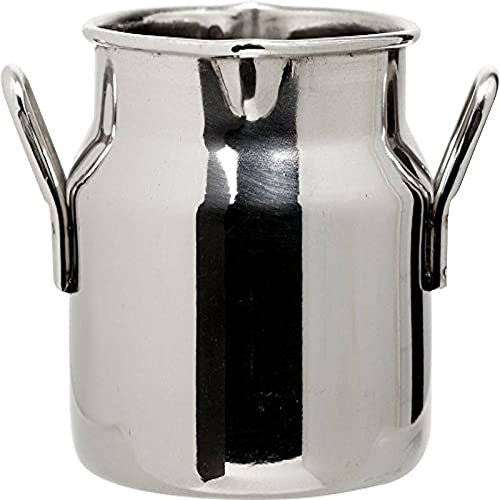 Porcelite Presentation CB0030 Mini Milk Churn, 2.5 oz. (Pack of 6)