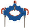 Glasschneider, Werkzeug zum Schneiden von Flaschen, Flaschenschneider Glasflaschen Schneiden für 2 mm bis 8 mm Dicke Glasflaschen (Durchmesser 5 cm ~ 10 cm) (Blau)
