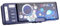 Alokik Enterprise Plastic Multifunctional Space Lock Compass Box for Kids - Pencil Box With Magnetic & Password Lock, Space Theme Return Gift - Multicolor