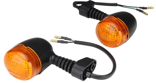 Blinker Set 12V hinten rund orange kompatibel mit Yamaha Aerox Derbi Senda