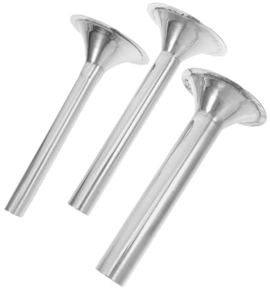 GLEAVI Accesorios para Embutidora de Resistentes y Versátiles Manual 3 Piezas de Acero Inoxidable Tubos de 1.5/2/2.5 Cm para Preparar Snack Sticks en Cocina