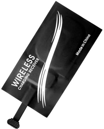 Receptor de carga inalámbrico tipo C, receptor de carga inalámbrico Qi tipo C, 1000 mA, para Google Pixel, Samsung Galaxy, Motorola, Nokia y otros teléfonos USB C