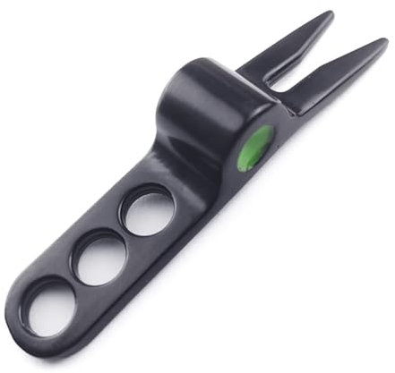 Klaisy Zincs Pitchgabel-Reparaturwerkzeug, Legierung, Pitchgabeln, Rasenwerkzeug, Putting Green Fork Grooves Cleaner Golfzubehör langlebig